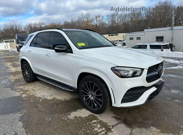 4JGFB4KB8NA788078 2022 MERCEDES-BENZ GLE-CLASS White წინა ხედი