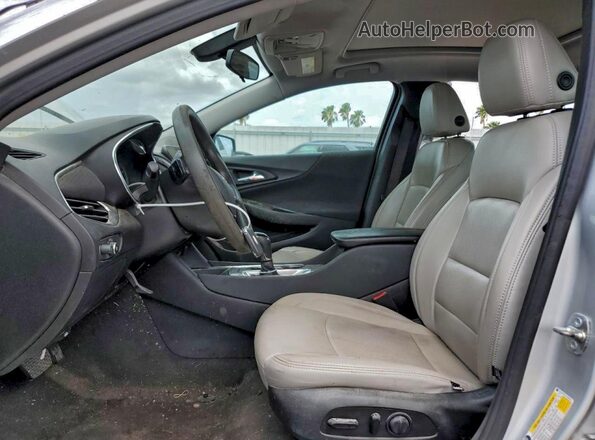 1G1ZD5ST3LF090514 2020 CHEVROLET MALIBU Серебряный Вид сзади