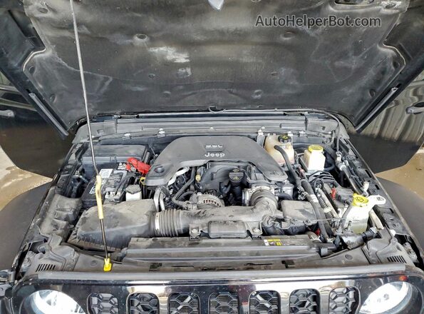 1C6JJTAG4LL120571 2020 JEEP GLADIATOR Black Вид підкапотного простору