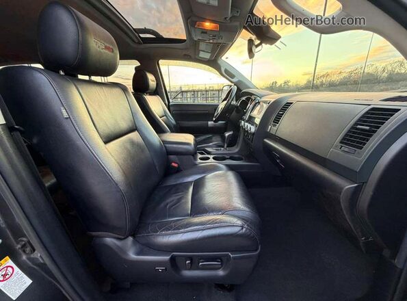 5TDEY5B10MS182254 2021 TOYOTA SEQUOIA Gray უკანა ხედი