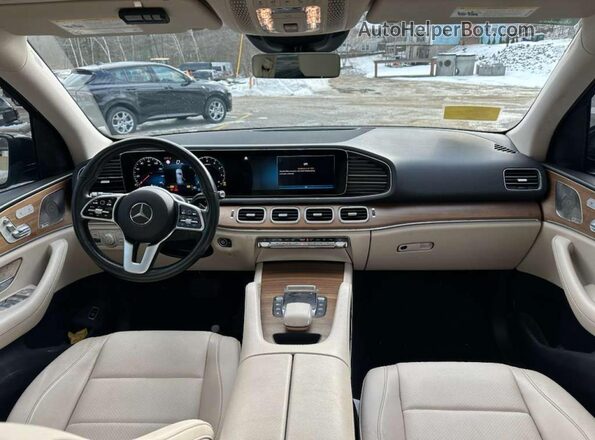 4JGFB4KB8NA788078 2022 MERCEDES-BENZ GLE-CLASS White წინა სალონის ხედი