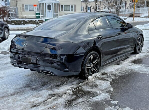 W1K5J4HB1MN180376 2021 MERCEDES-BENZ CLA-CLASS Черный Передняя правая четверть