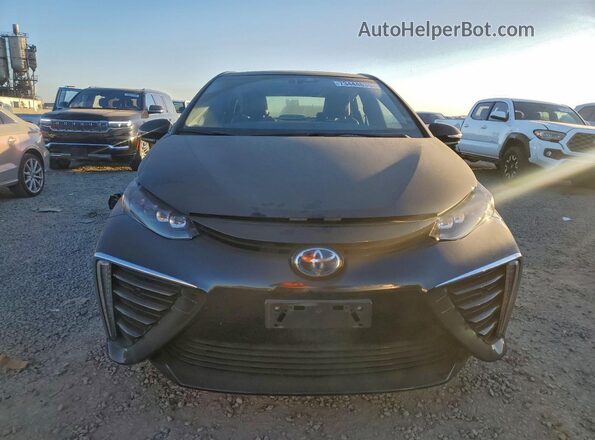 JTDBVRBD5GA000398 2016 TOYOTA MIRAI Black Հետևի տեսք