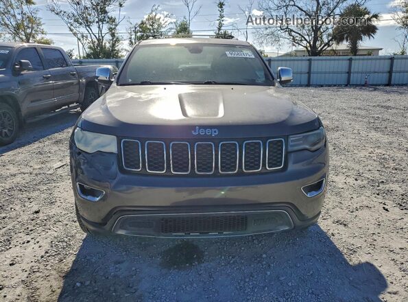 1C4RJEBG4HC943272 2017 JEEP GRAND CHER Gray Widok z przodu