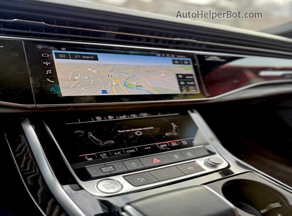 WA1EVAF19LD025211 2020 AUDI Q8 Gray Vista interior de 360 grados