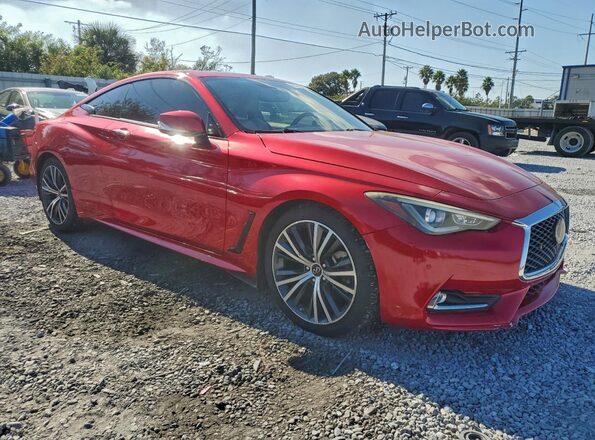 JN1EV7KK4MM411028 2021 INFINITI Q60 Red Widok z przodu
