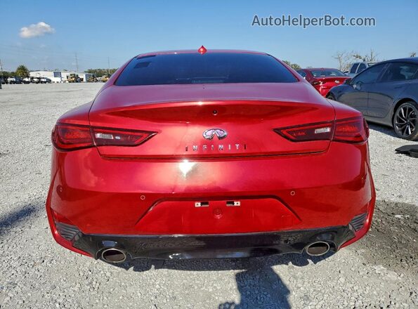 JN1EV7KK4MM411028 2021 INFINITI Q60 Red Widok wnętrza z przodu