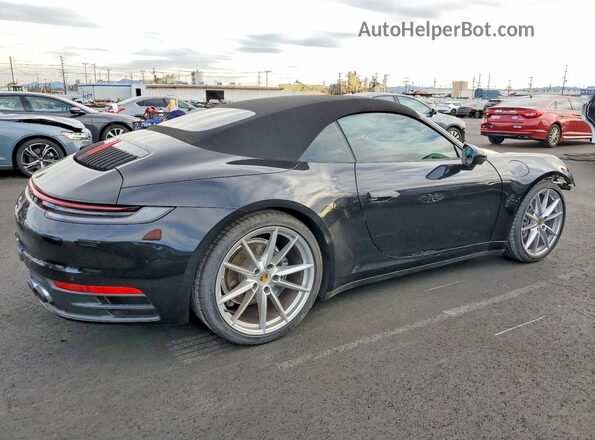 WP0CA2A93MS239717 2021 PORSCHE 911 Черный Передняя правая четверть