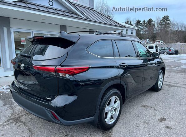 5TDCZRBHXMS530800 2021 TOYOTA HIGHLANDER Черный 