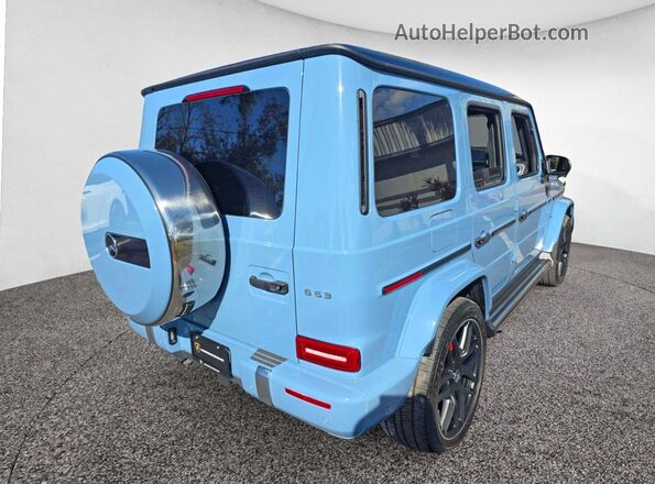 W1NYC7HJ6MX421825 2021 MERCEDES-BENZ G-CLASS Синий Вид спереди