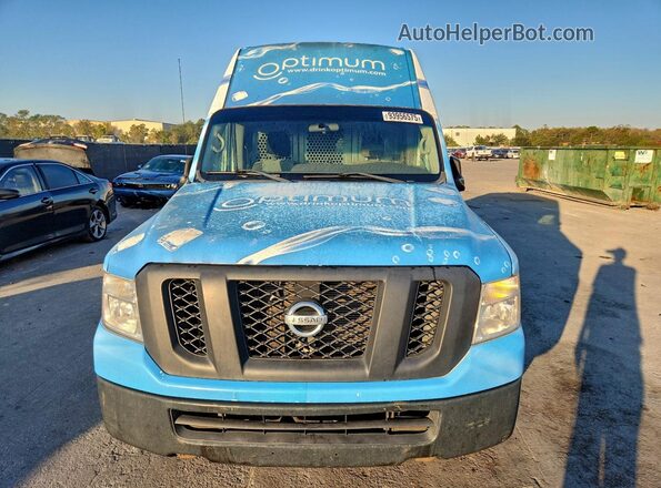 1N6BF0LY4JN801458 2018 NISSAN NV White Widok z tyłu