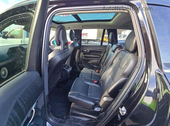 YV4102PK7L1611372 2020 VOLVO XC90 Black წინა სალონის ხედი