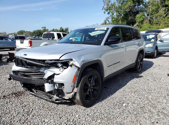 1C4RJKBG4P8701839 2023 JEEP GRAND CHER Silver Tył lewy