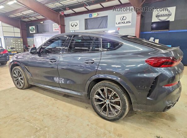 5UXCY8C06L9B21326 2020 BMW X6 Gray უკანა მარჯვენა