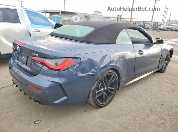 WBA23AT05PCM82794 2023 BMW 4 SERIES Blue Przód prawy