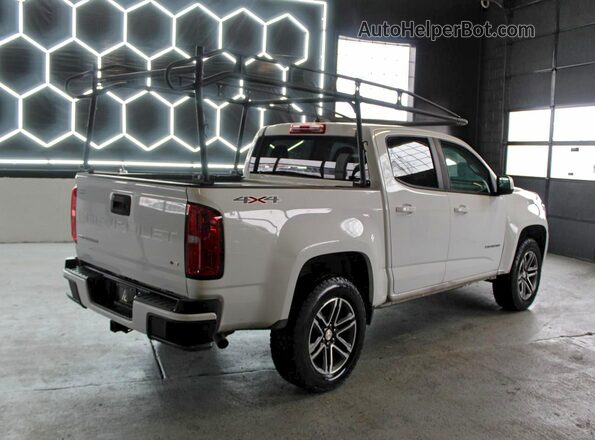 1GCGTBEN9M1100684 2021 CHEVROLET COLORADO White Передня права чверть