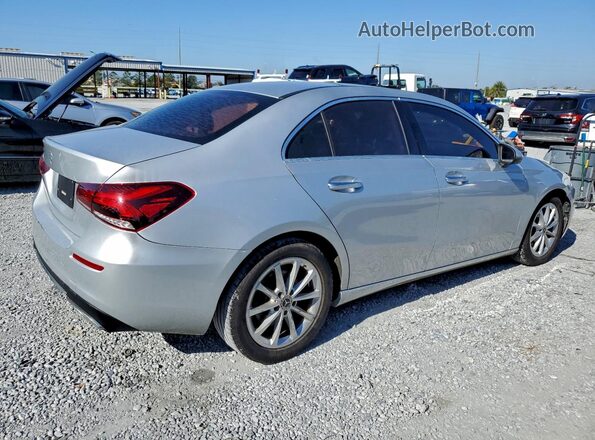W1K3G4EB8MJ287443 2021 MERCEDES-BENZ A Silver Передня права чверть