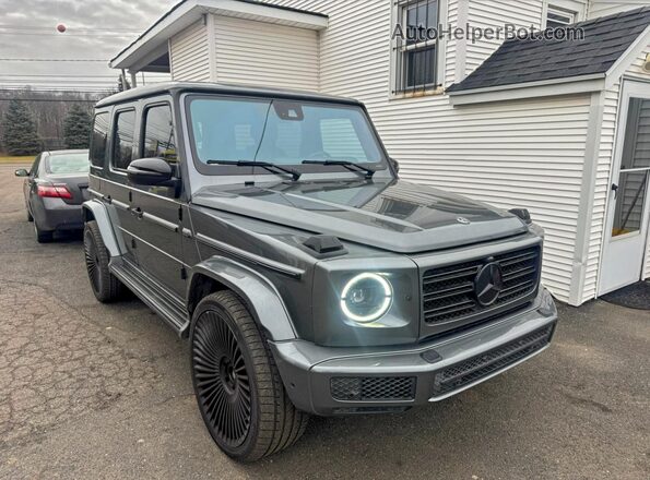 W1NYC6BJ9LX358950 2020 MERCEDES-BENZ G-CLASS Silver წინა ხედი