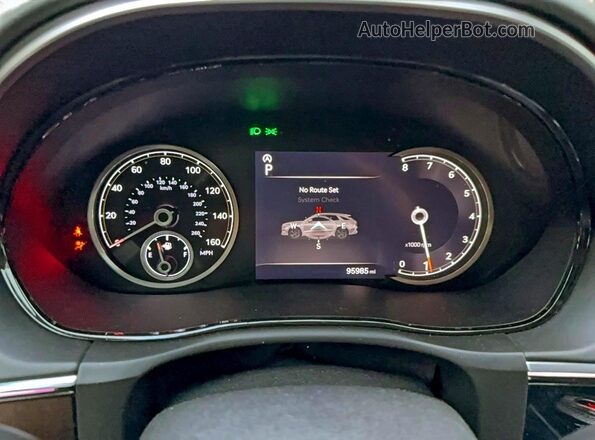 KMUMADTB8NU027950 2022 GENESIS GV70 Серый Вид щитка приборов