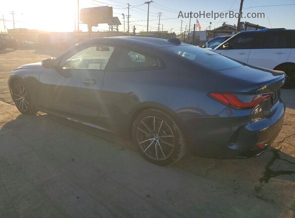 WBA53AP02NCK01667 2022 BMW 4 SERIES Серый Задняя правая четверть