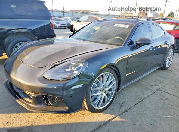 WP0AA2A72HL100409 2017 PORSCHE PANAMERA Gray Tył lewy