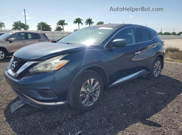 5N1AZ2MG2GN142629 2016 NISSAN MURANO Blue უკანა მარცხენა