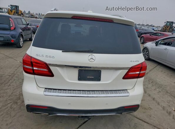 4JGDF7DE2HA792216 2017 MERCEDES-BENZ GLS-CLASS White Vista interior delantera
