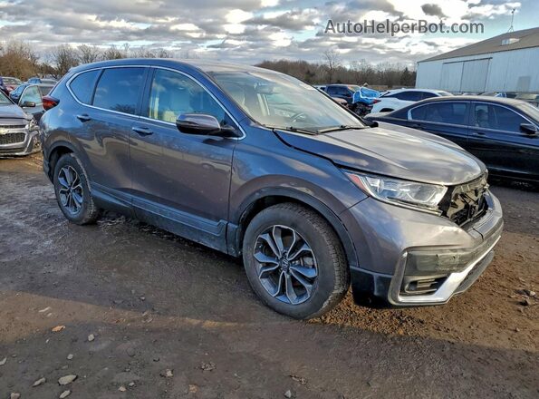 5J6RW1H81NA013387 2022 HONDA CR-V Gray Vista frontal