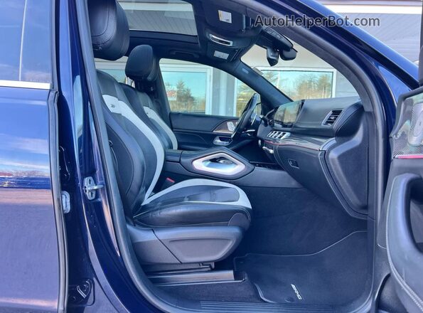 4JGFB8KB8NA820535 2022 MERCEDES-BENZ GLE Blue Вид спереду