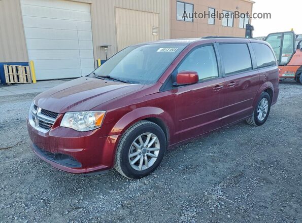 2C4RDGCG8GR310121 2016 DODGE CARAVAN Burgundy 
