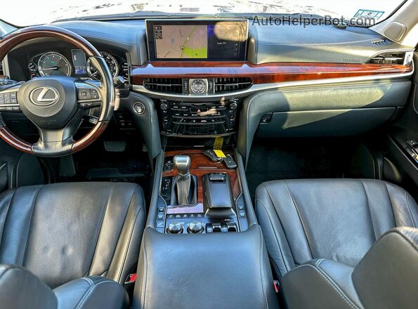 JTJHY7AX5K4282516 2019 LEXUS LX Gold უკანა სავარძლების ხედი