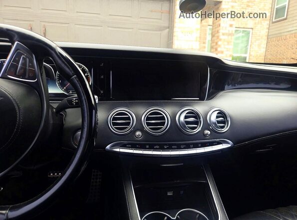WDDXK8CB3HA019349 2017 MERCEDES-BENZ S Gray უკანა სავარძლების ხედი