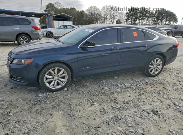 2G1105S35J9147231 2018 CHEVROLET IMPALA Синий 
