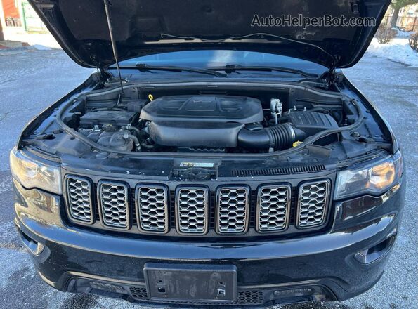 1C4RJFAG7KC727625 2019 JEEP GRAND Black Front interior view