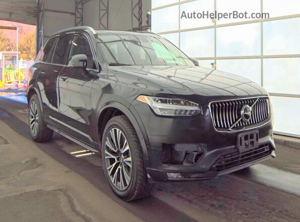 YV4102PK7L1611372 2020 VOLVO XC90 Black უკანა მარჯვენა