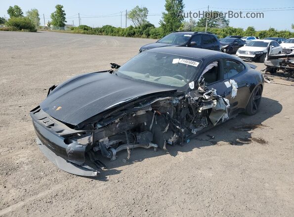 WP0AB2Y16PSA35960 2023 PORSCHE TAYCAN Blue Tył lewy