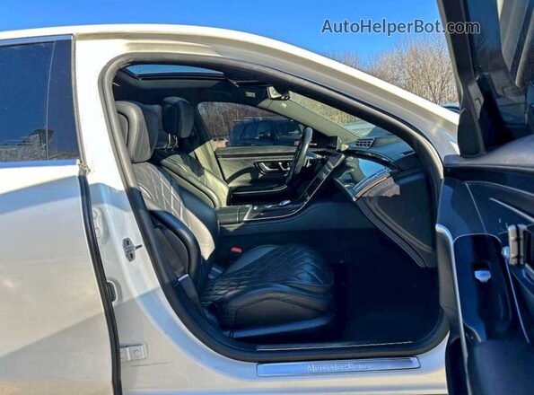 W1K6G7GB4NA122650 2022 MERCEDES-BENZ S Белый Вид сзади