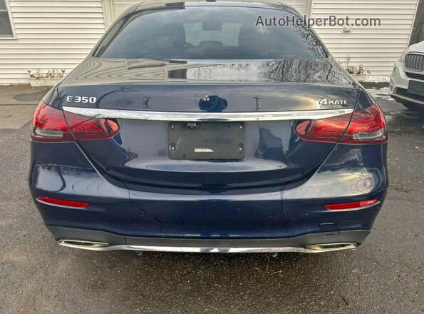 W1KZF8EB1MA994436 2021 MERCEDES-BENZ E-CLASS Blue უკანა ხედი