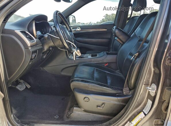 1C4RJEBG4HC943272 2017 JEEP GRAND CHER Gray Widok wnętrza z przodu