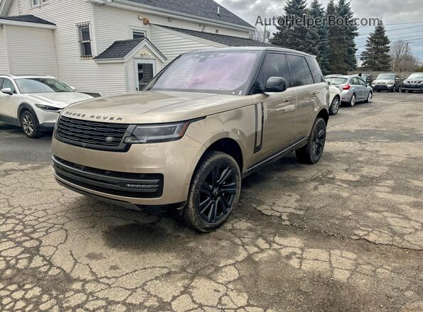 SALKP9FUXPA037167 2023 LAND ROVER RANGE Tan Հետևի ձախ