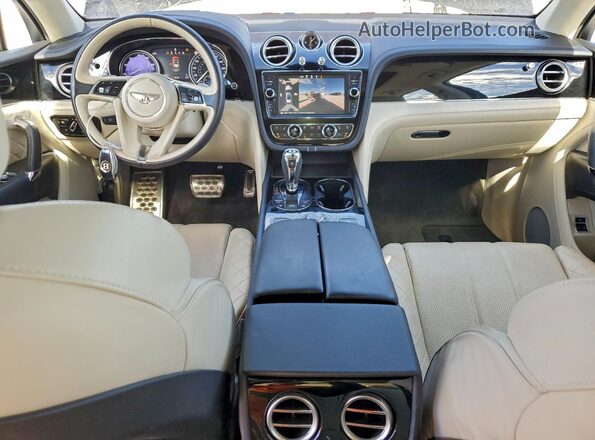 SJAAM2ZV0LC027884 2020 BENTLEY BENTAYGA Black ხელსაწყოთა პანელის ხედი