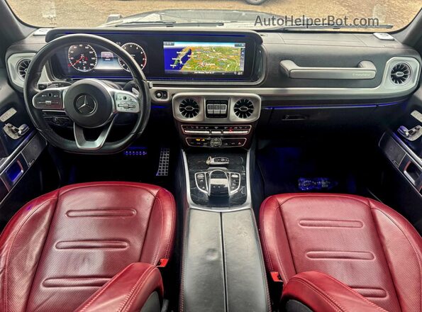 W1NYC6BJ9LX358950 2020 MERCEDES-BENZ G-CLASS Silver უკანა ხედი