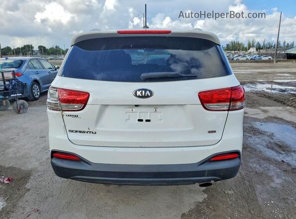 5XYPG4A36HG235745 2017 KIA SORENTO White 