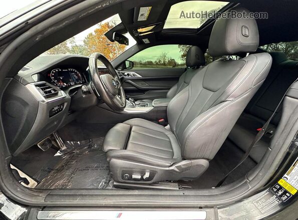 WBA13AR09MCF20741 2021 BMW M4 Black Вид підкапотного простору