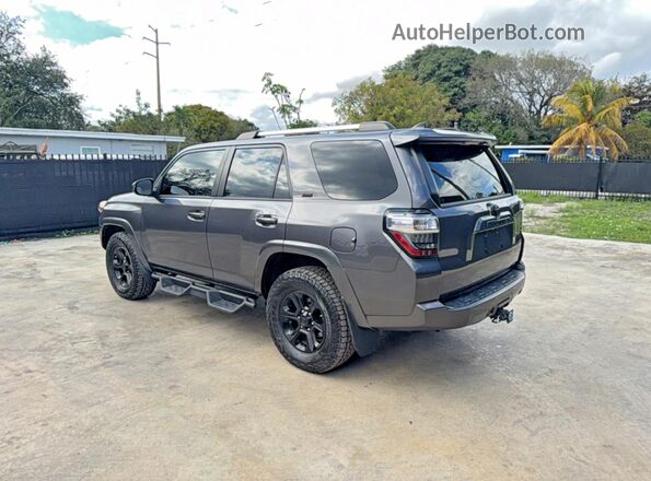 JTEMU5JR6M5902253 2021 TOYOTA 4RUNNER Gray Առջևի աջ