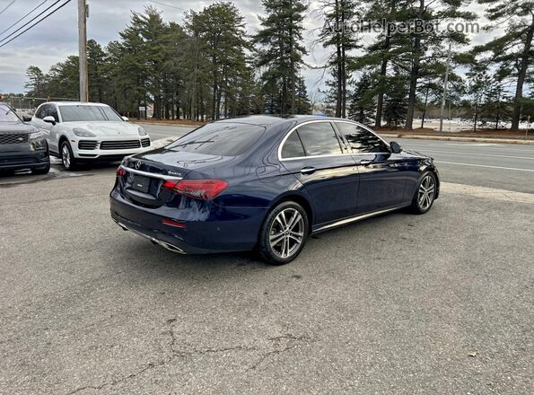 W1KZF8EB2MA948663 2021 MERCEDES-BENZ E-CLASS Blue Front view