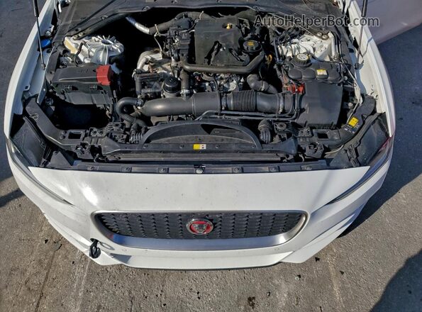 SAJAE4FX2LCP61571 2020 JAGUAR XF White Vista del compartimento del motor