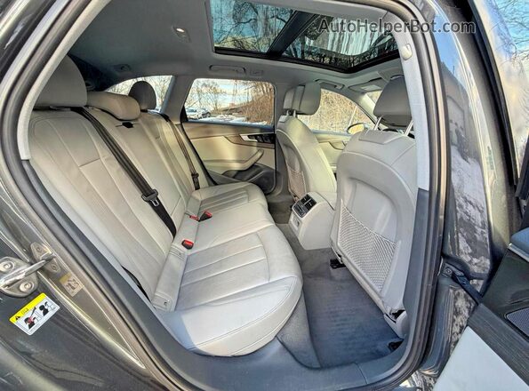 WA18NAF44LA032477 2020 AUDI OTHER Gray Front interior view
