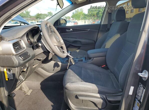 5XYPG4A38JG344438 2018 KIA SORENTO Charcoal 