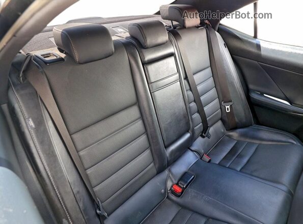 JTHBA1D28K5091725 2019 LEXUS IS Silver Вид салону спереду